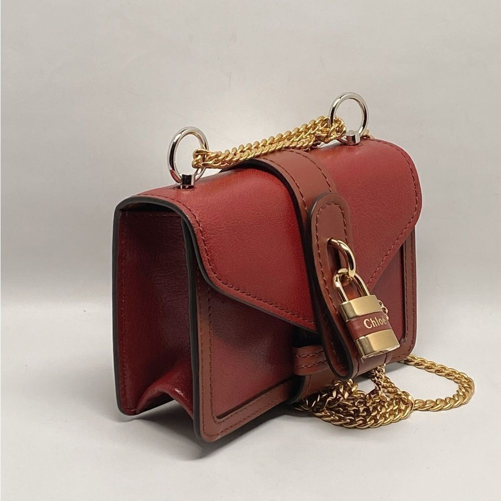 Chloé ABY Chain Mini Leather Shoulder Bag - Picture 5 of 15